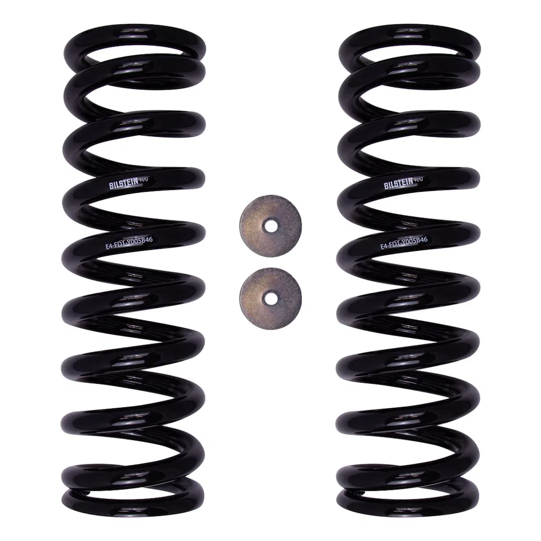 53-332837 – BILSTEIN Coil Spring, Black Without Shocks With 2 Lifting Spring And 2 Bump Stop Extension Washer Fits Bi...